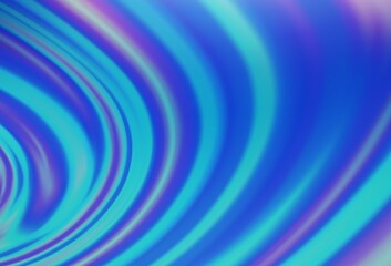 Light BLUE vector template with lava shapes.