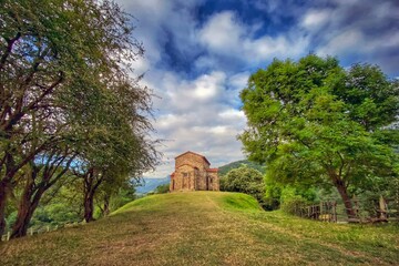 Church of Santa Cristina de Lena Oviedo, Asturias Spain.