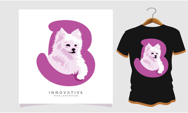 dog print t-shirt for men, dog letter B t-shirt, Dog T Shirt Images, Stock Photos and Vectors