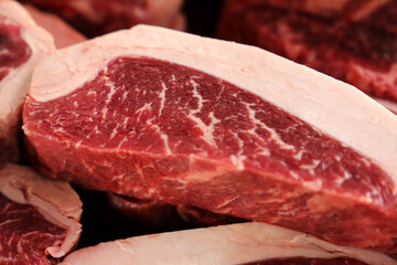 Picanha Raw. Traditional Brazilian meat for barbecue