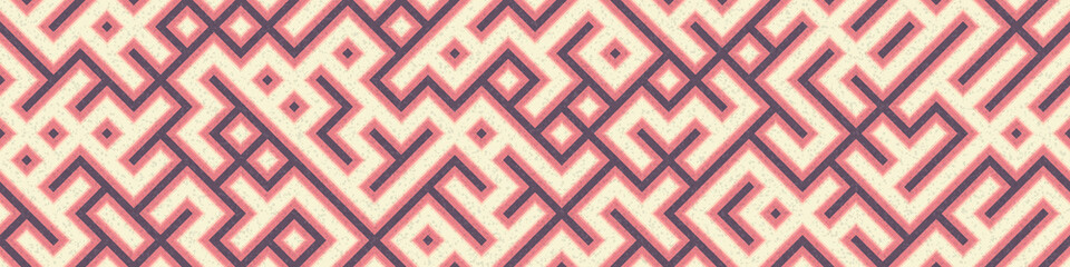 Abstract Geometric Pattern generative computational art illustration