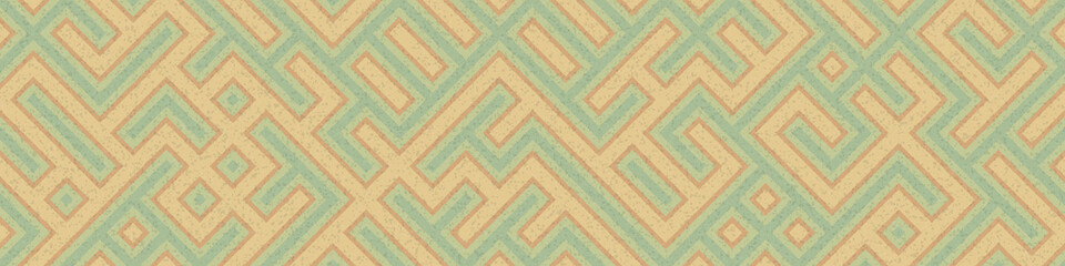 Abstract Geometric Pattern generative computational art illustration