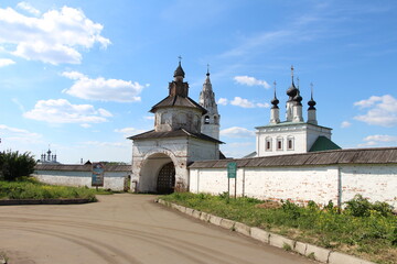 Fototapeta na wymiar Suzdal, a beautiful town in the Golden Ring of Russia