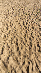 Texture: Sand on a beach in Bali, Indonesia