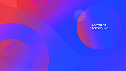Abstract colorful background with red to blue gradient