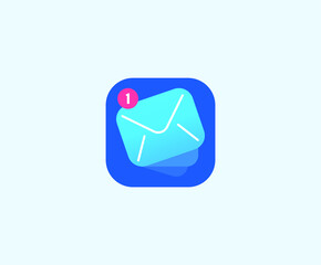 mail envelope app 3d app icon