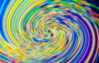 Fototapeta na wymiar Colorful whirlwind. Graphic digital abstract background