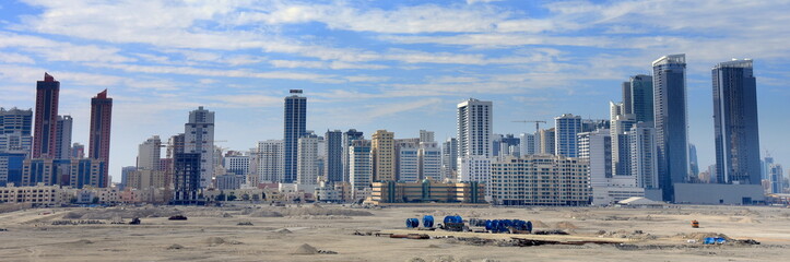 Skyline Manamas mit modernen Hochh&auml;usern
