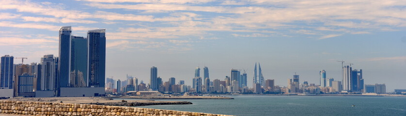 Fototapeta na wymiar Skyline Manamas - der Hauptstadt Bahrains