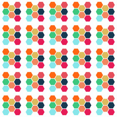 seamless abstract background shape