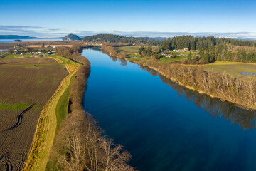 The Skagit Valley lies in the northwestern corner of the state of Washington. Its defining feature is the Skagit River. The Skagit River runs from high in the Cascade Mountains to Puget Sound.