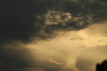 Clouds in the Brazilian's summer