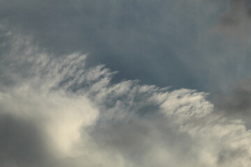 Clouds in the Brazilian's summer