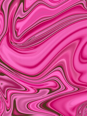 THINK PINK COLOURFUL DRIPS OF PAINT FLOWING OILY 