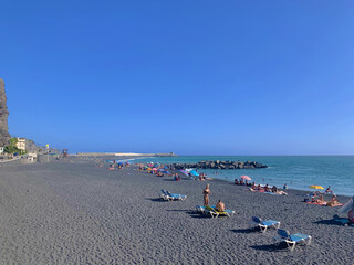 Obraz premium Playa Puerto de Tazacorte, La Palma, Canarias