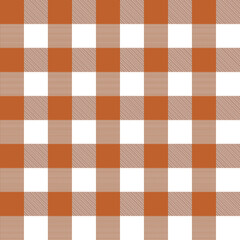 Simply seamless check pattern isolated on white background. Decorating for wrapping paper, fabric, wallpaper and.