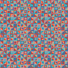 Geometric structure seamless pattern