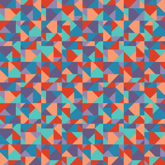 Geometric structure seamless pattern