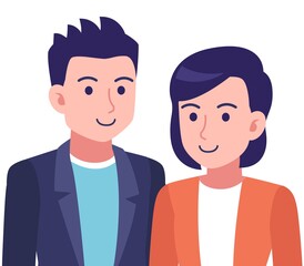 若い二人の男女