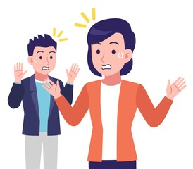 若い二人の男女