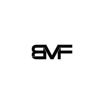 bmf letter original monogram logo design