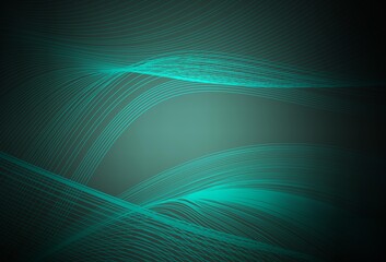 Dark Green vector blurred bright texture.