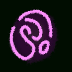 Abstract art wallpaper background design illustration