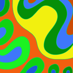 Abstract art colorful wallpaper background book cover design simple illustration