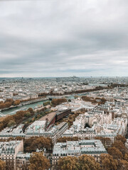 Fototapeta premium paris river view