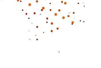 Light Red, Yellow vector texture with disks.