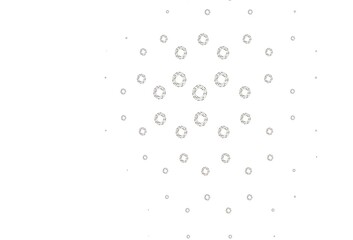 Light black vector texture with disks.