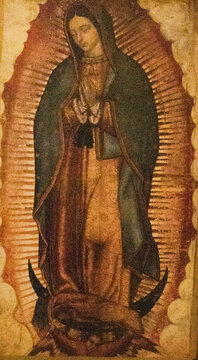 Pintura De La Virgen De Guadalupe