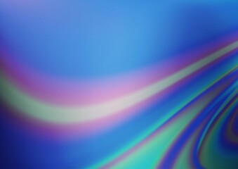 Fototapeta premium Light BLUE vector abstract template.