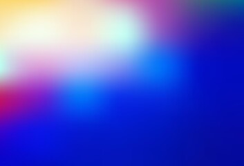 Light Pink, Blue vector blurred and colored pattern.