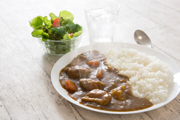 カレー　カレーライス　家庭料理