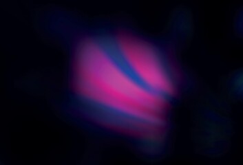 Dark Pink vector blurred and colored pattern.