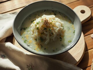 아시아 전통음식 쌀국수 
