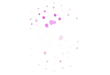 Light Purple, Pink vector layout with circle shapes.