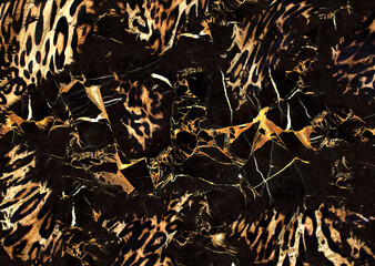 abstract leopard print texture design