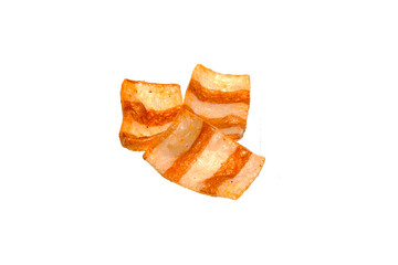 chips isolated on white background