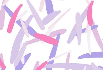 Light Purple, Pink vector layout with flat lines.