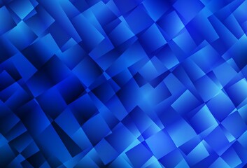 Light BLUE vector texture in rectangular style.