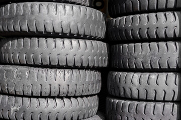 old motor vehicle car tyres