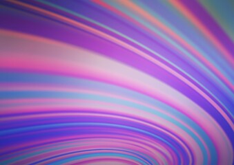 Fototapeta premium Light Purple vector blurred background.