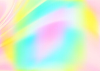 Fototapeta premium Light Multicolor, Rainbow vector abstract blurred template.