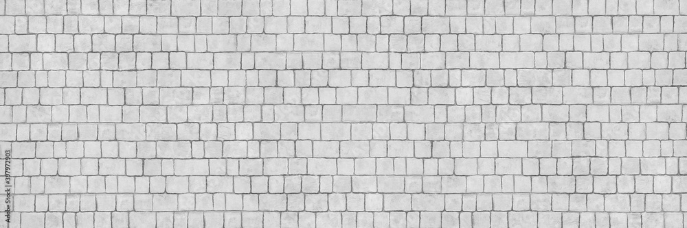 Poster horizontal white wall and floor for pattern and background