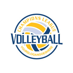 Volleyball Vector , Sport Logo Vector