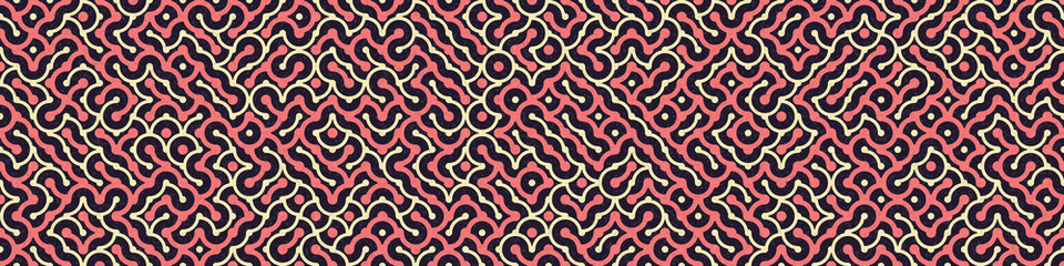 Abstract Geometric Pattern generative computational art illustration