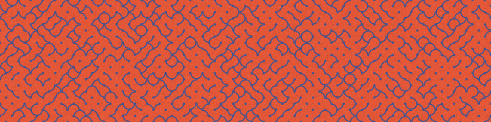 Abstract Geometric Pattern generative computational art illustration