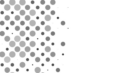 Light Silver, Gray vector layout with circle shapes.